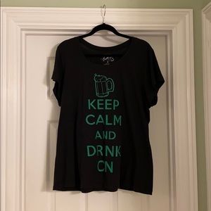 Torrid Drink On shirt